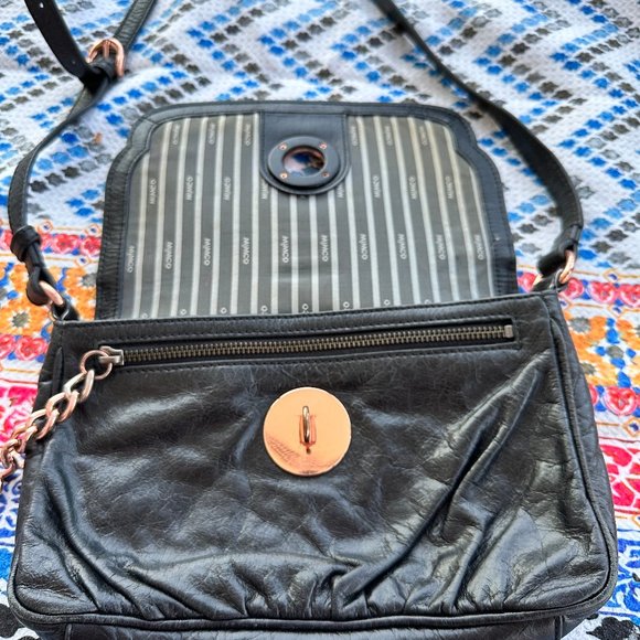 Mimco Crossbody Rose Gold chain Bag - Picture 3 of 4